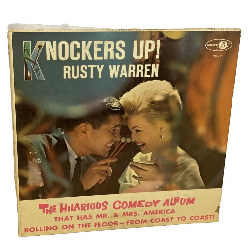 Rusty Warren Knockers Up! (Vinyl, 1966) Jubilee JGM 2029 Good LP Record Album